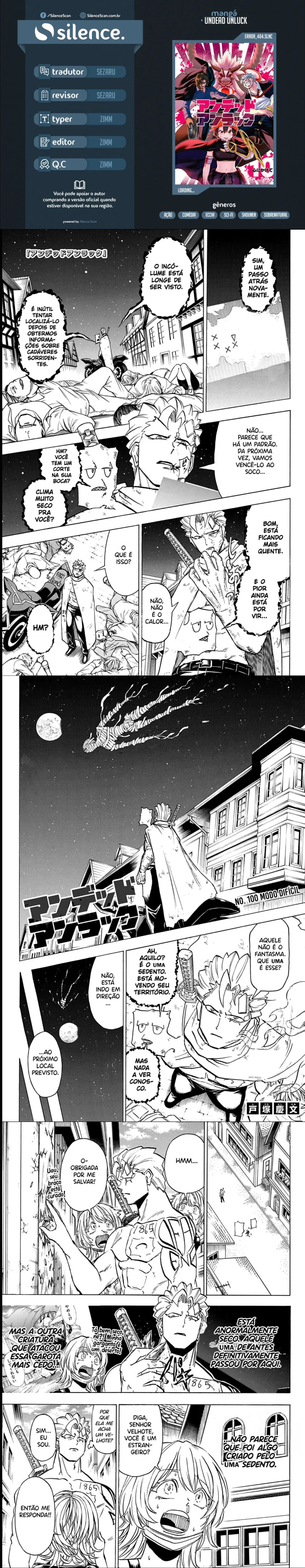 Read Undead Unluck PT Manga Online