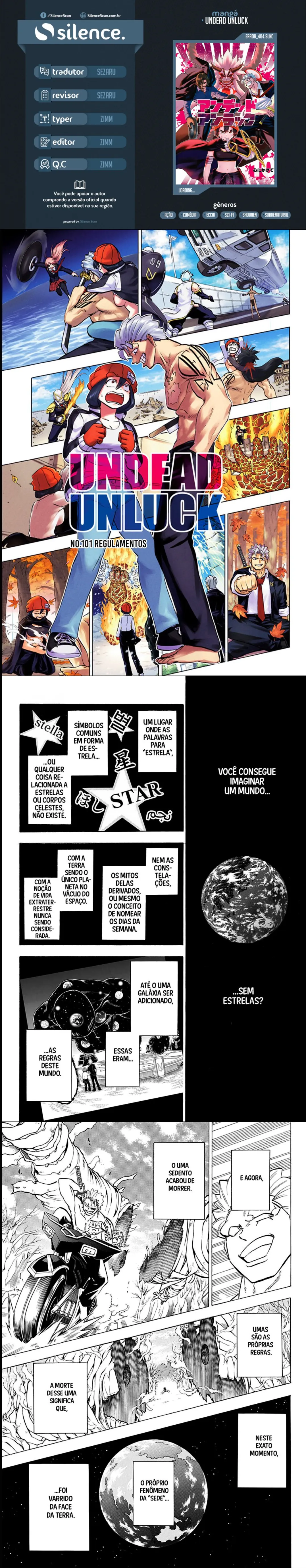 Read Undead Unluck PT Manga Online