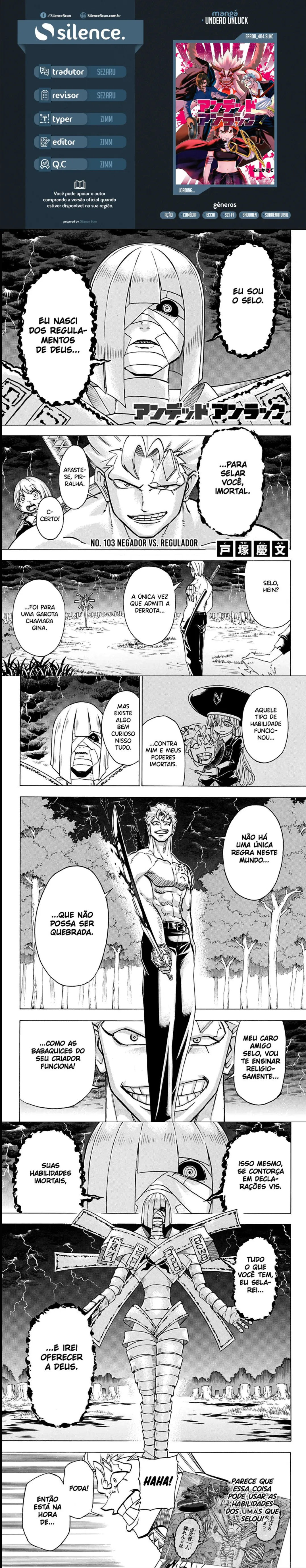 Read Undead Unluck PT Manga Online