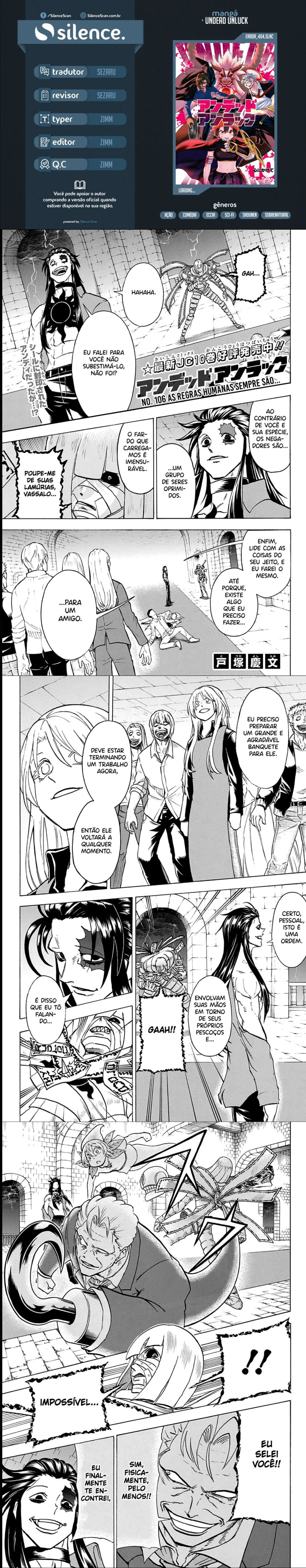 Read Undead Unluck PT Manga Online