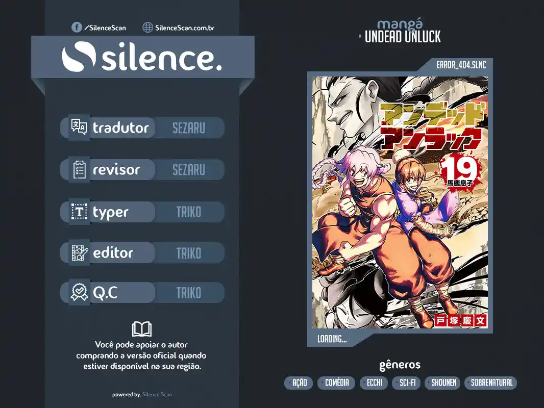 Read Undead Unluck PT Manga Online