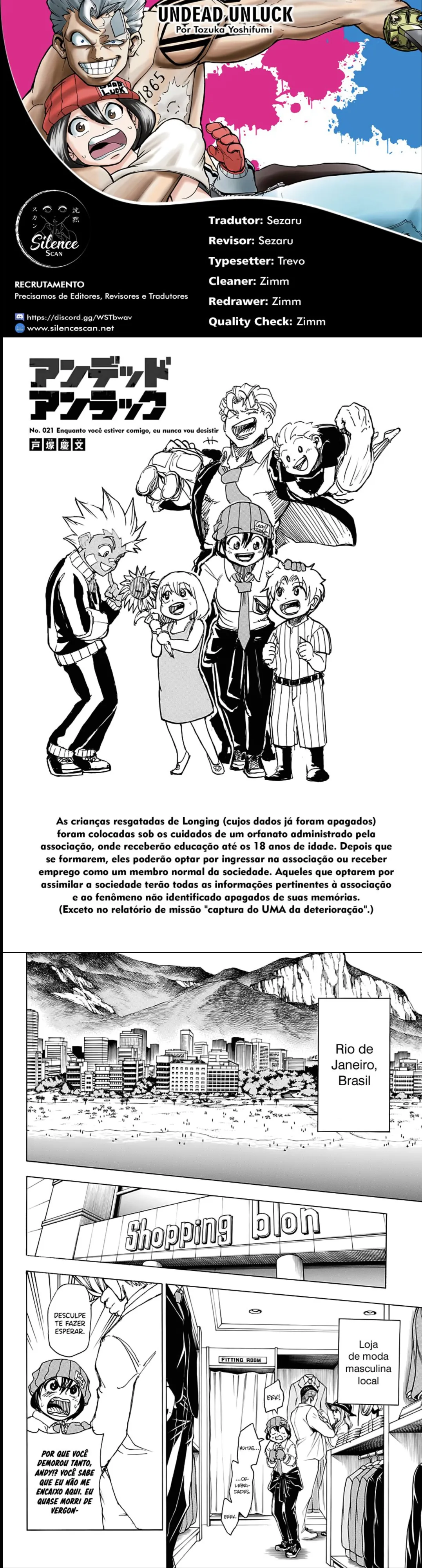 Read Undead Unluck PT Manga Online