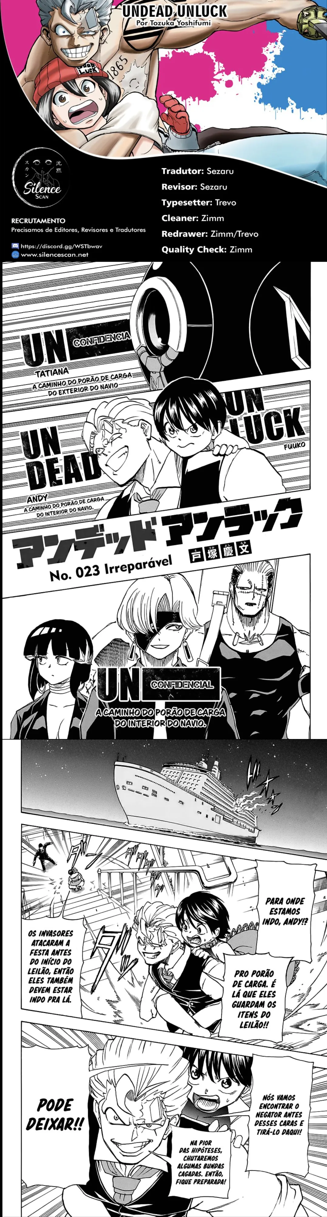 Read Undead Unluck PT Manga Online