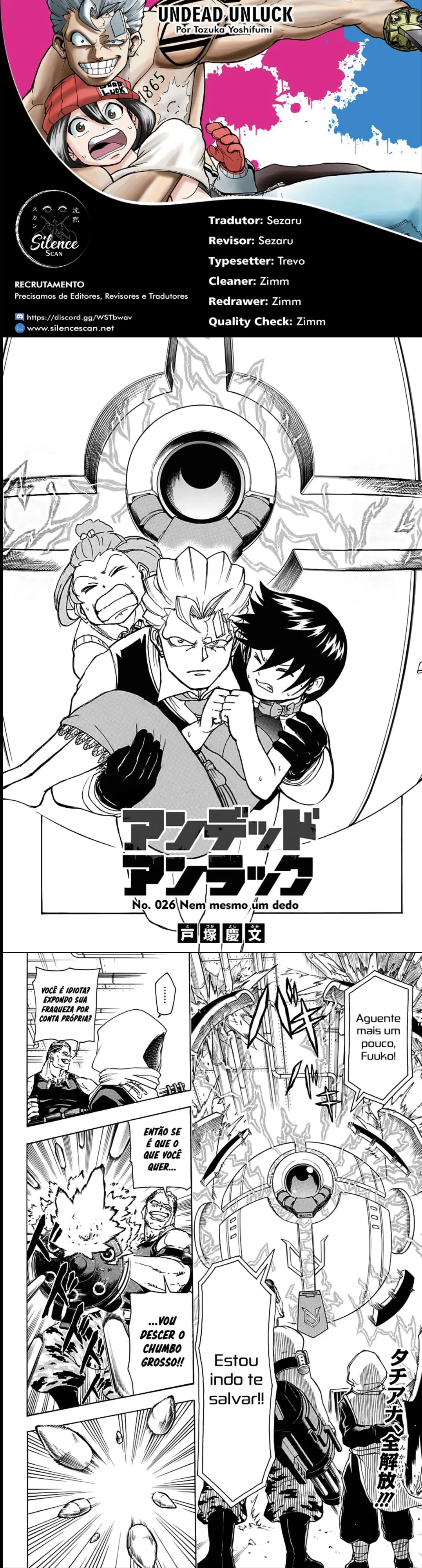 Read Undead Unluck PT Manga Online