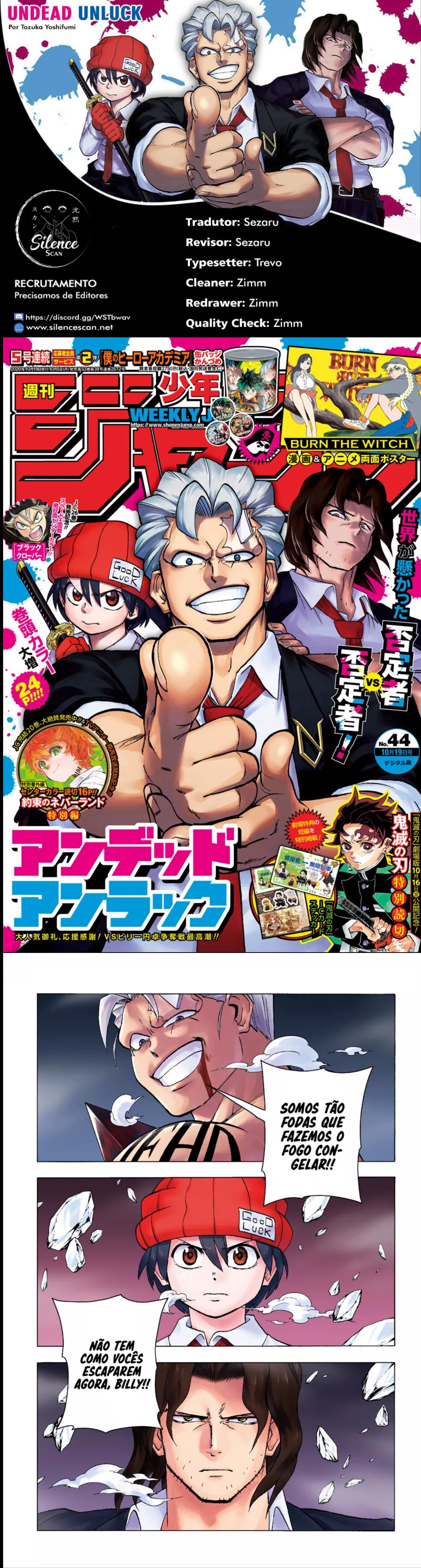 Read Undead Unluck PT Manga Online