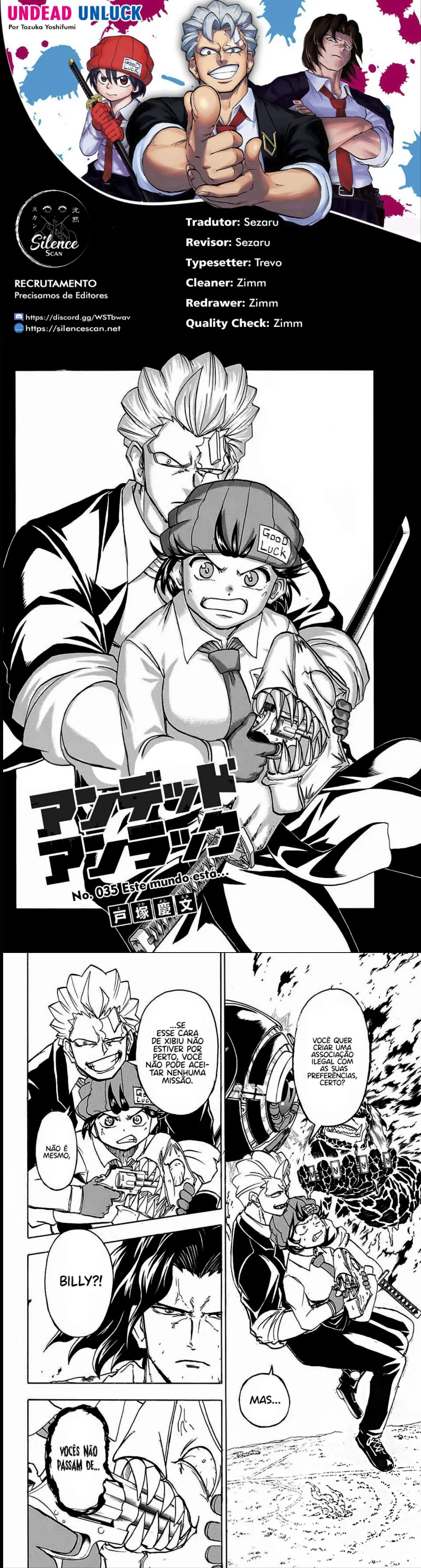 Read Undead Unluck PT Manga Online