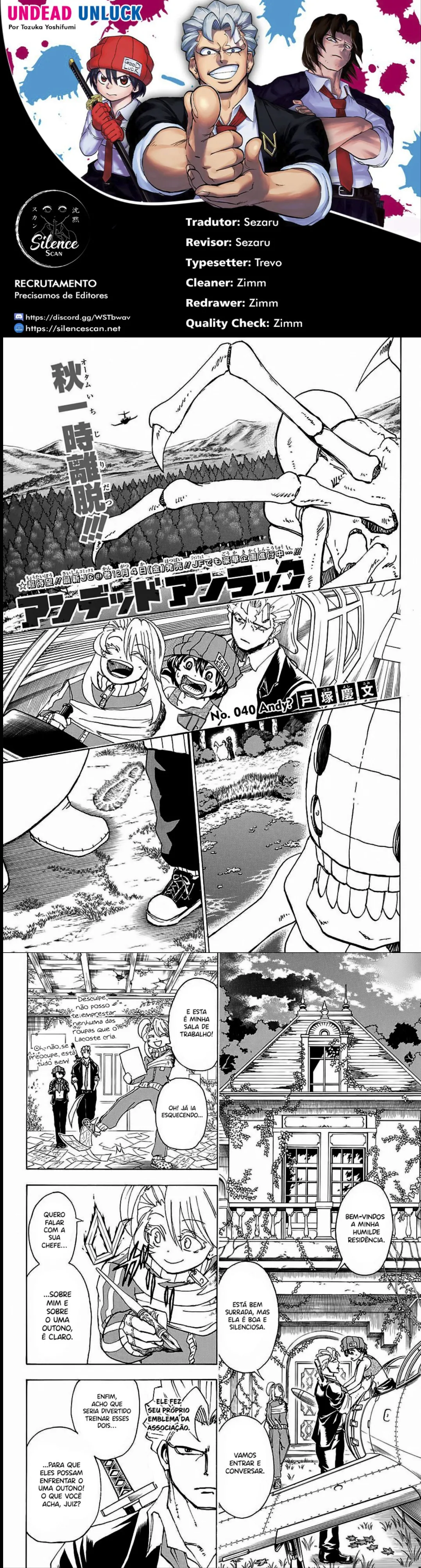 Read Undead Unluck PT Manga Online