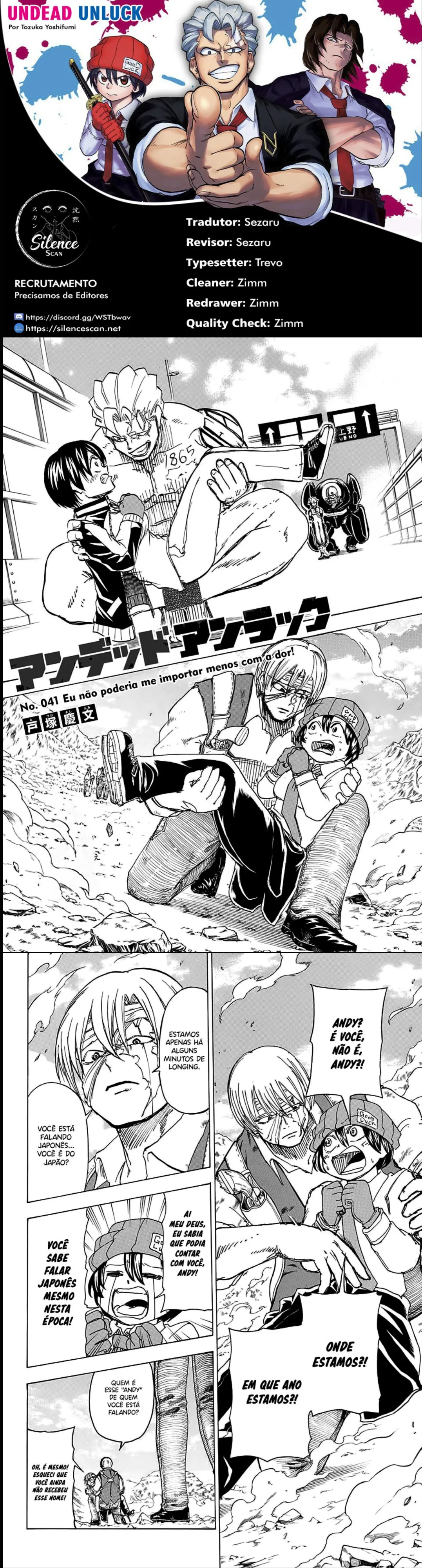 Read Undead Unluck PT Manga Online