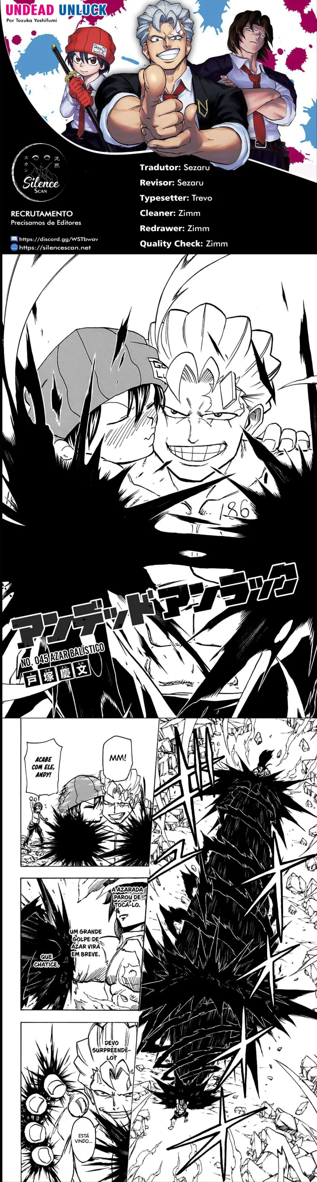 Read Undead Unluck PT Manga Online