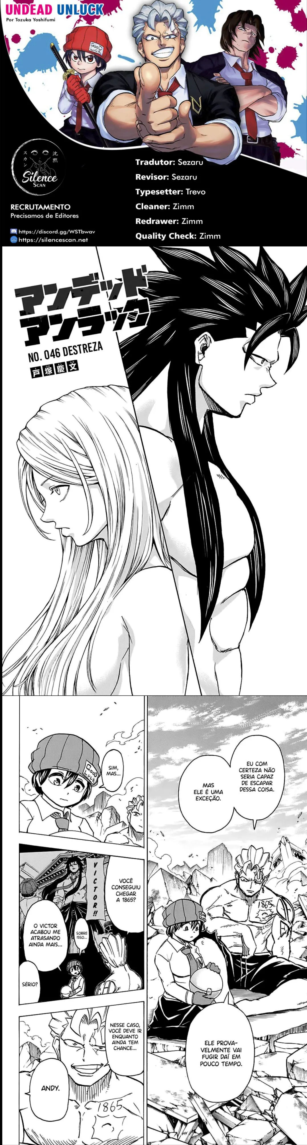 Read Undead Unluck PT Manga Online