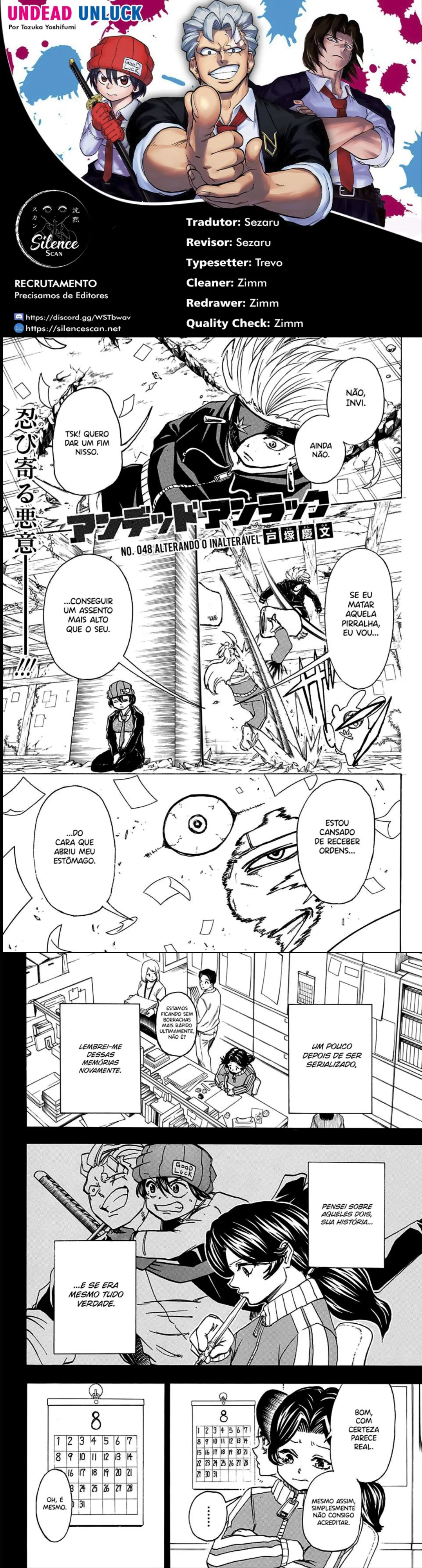 Read Undead Unluck PT Manga Online
