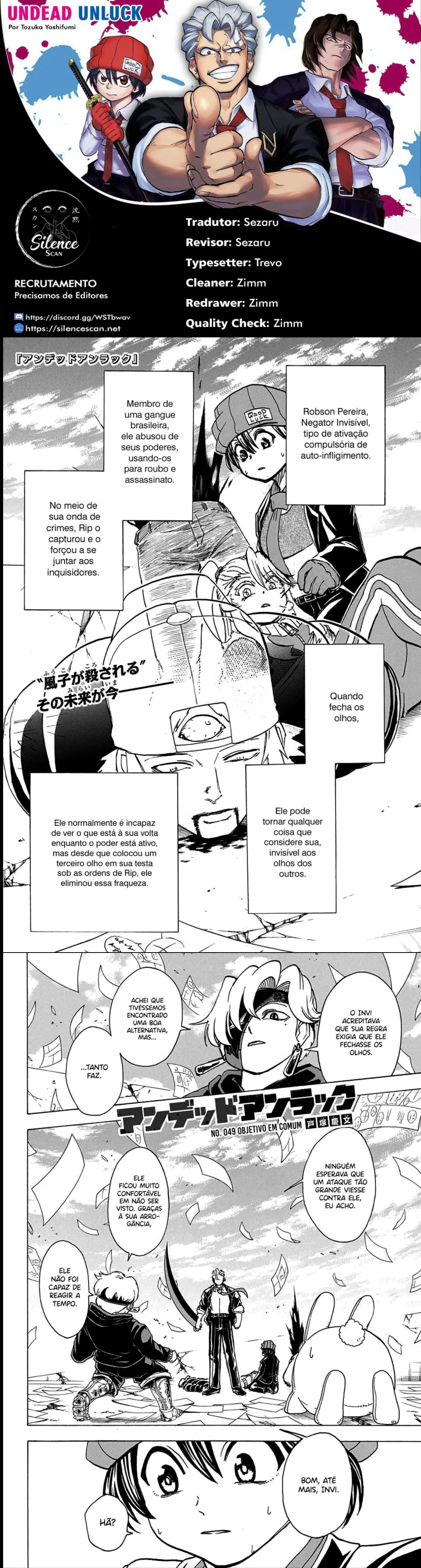 Read Undead Unluck PT Manga Online