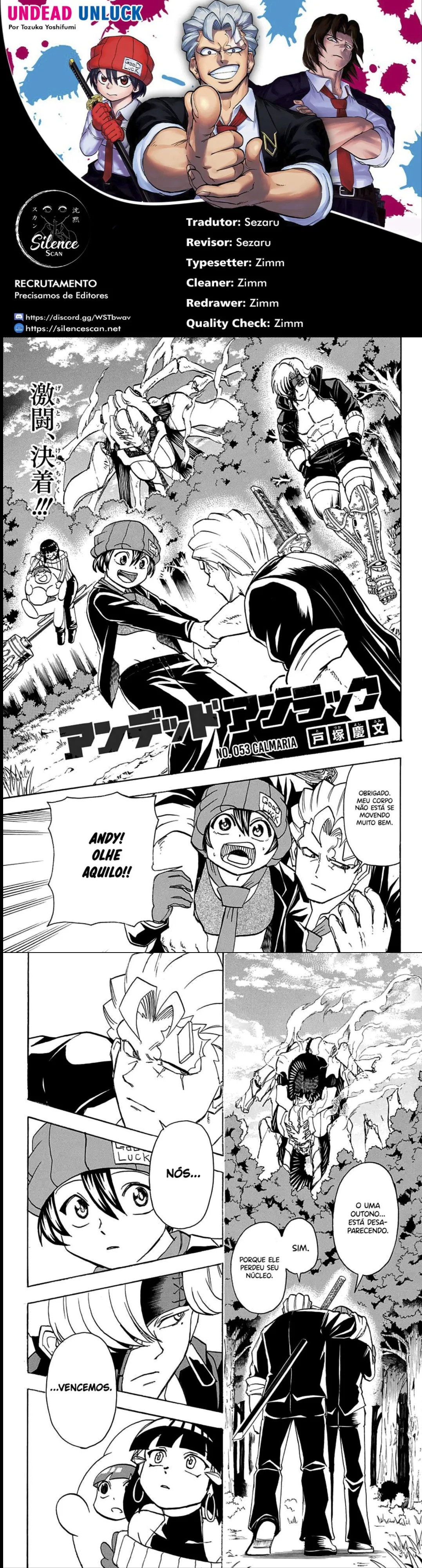 Read Undead Unluck PT Manga Online