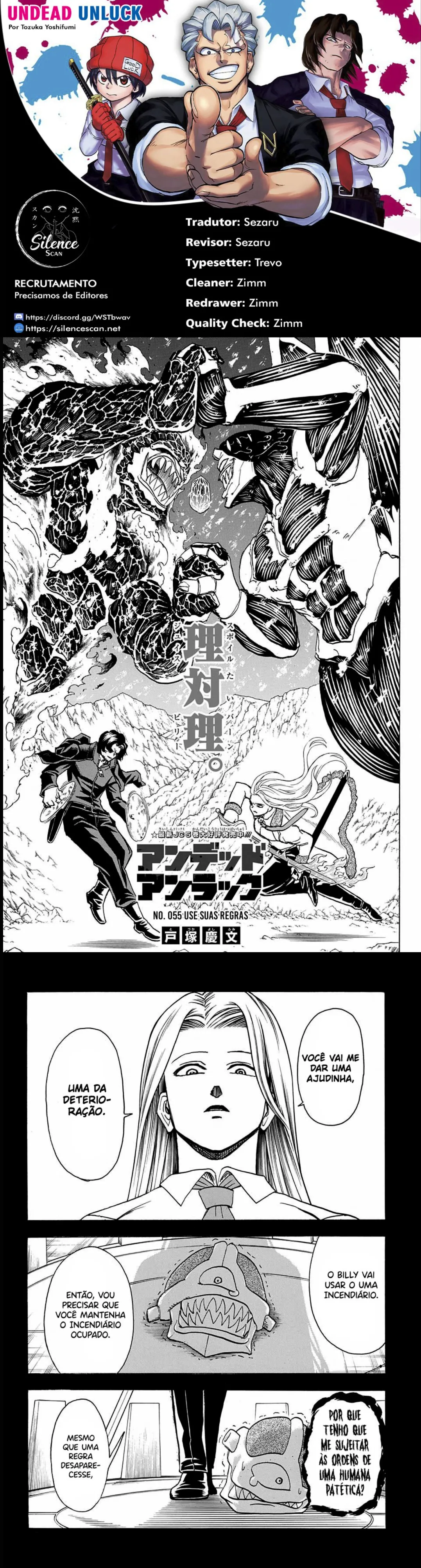 Read Undead Unluck PT Manga Online