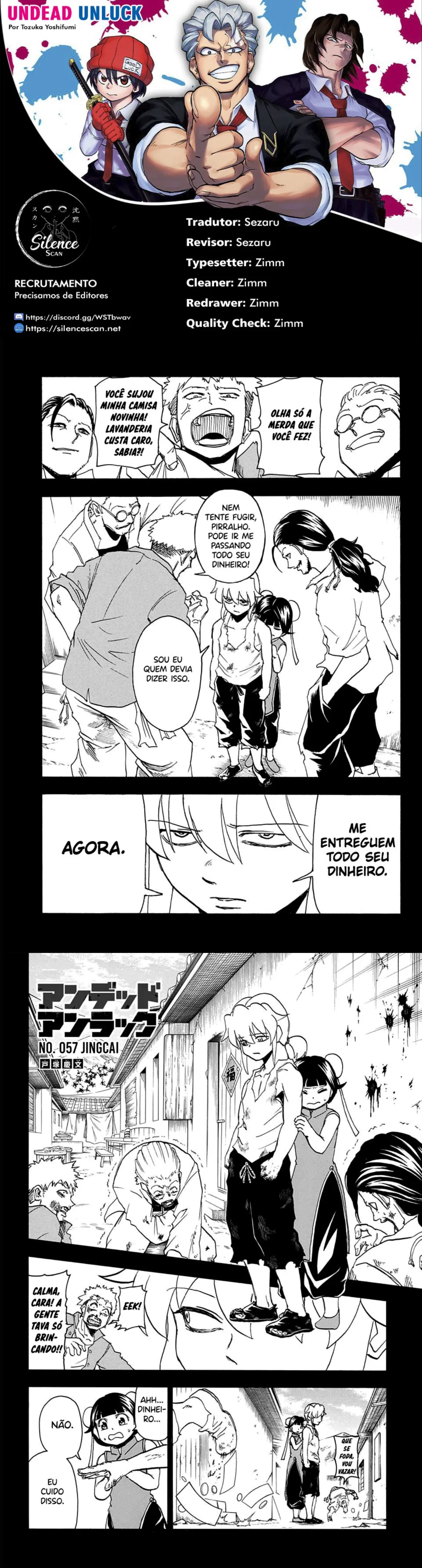 Read Undead Unluck PT Manga Online