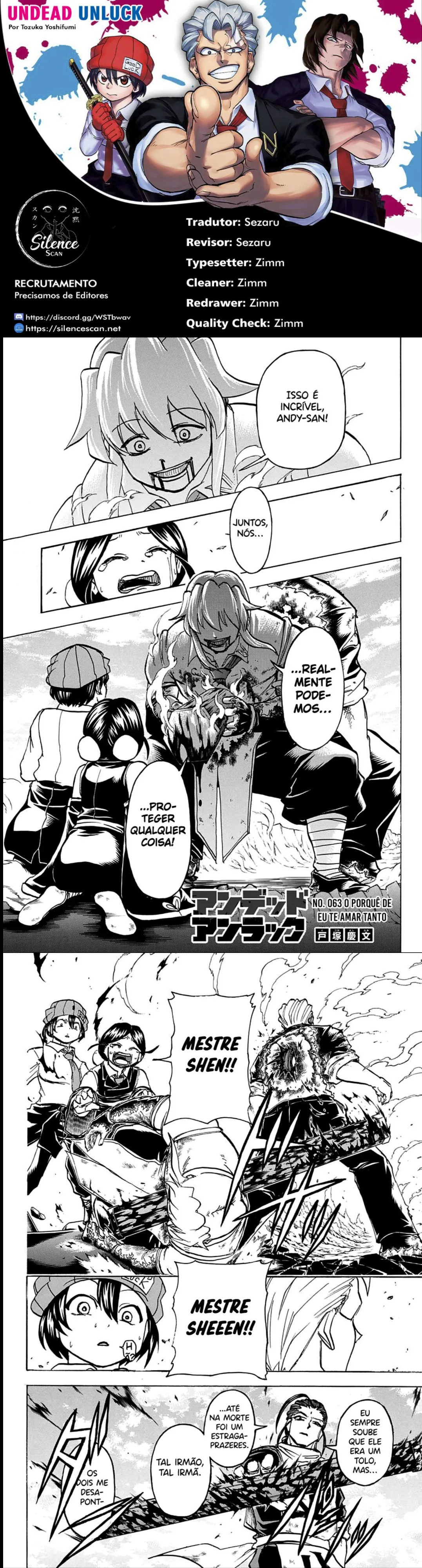 Read Undead Unluck PT Manga Online