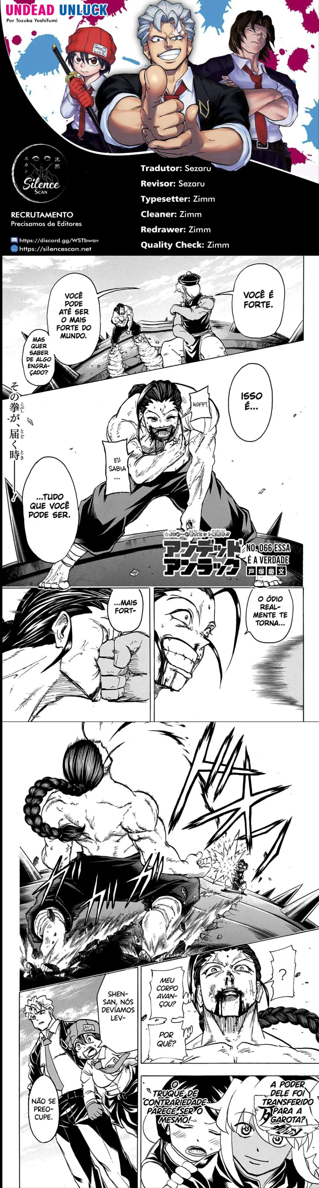 Read Undead Unluck PT Manga Online