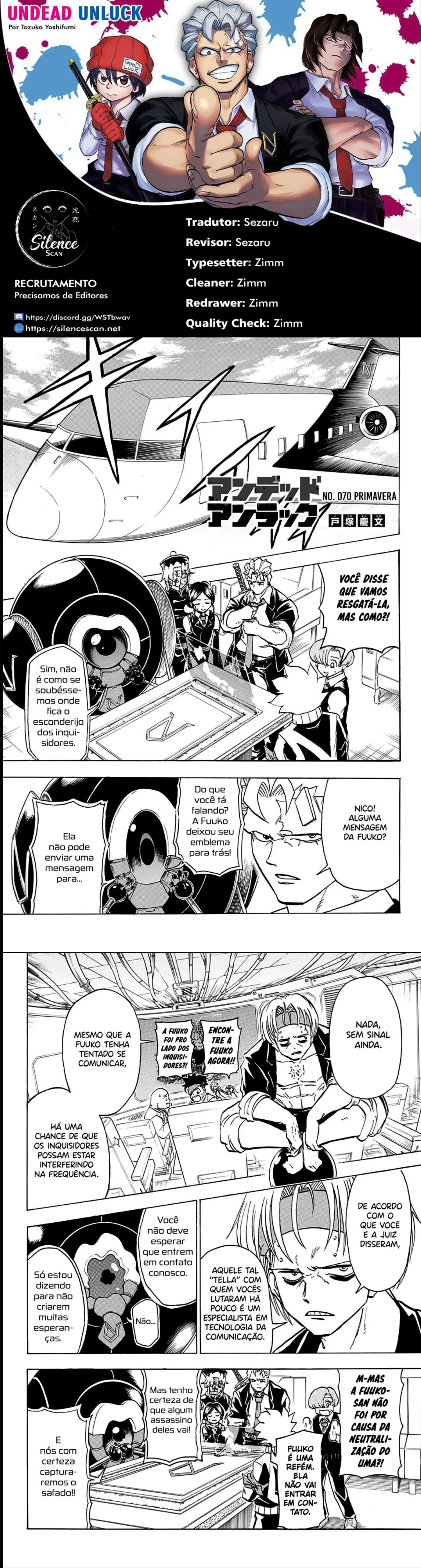 Read Undead Unluck PT Manga Online