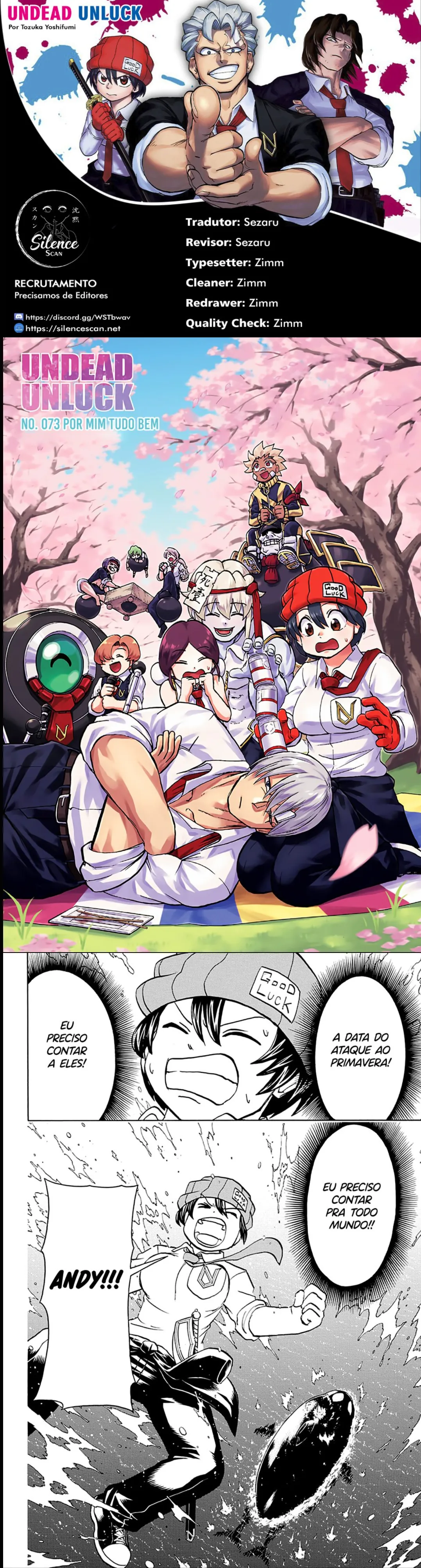 Read Undead Unluck PT Manga Online