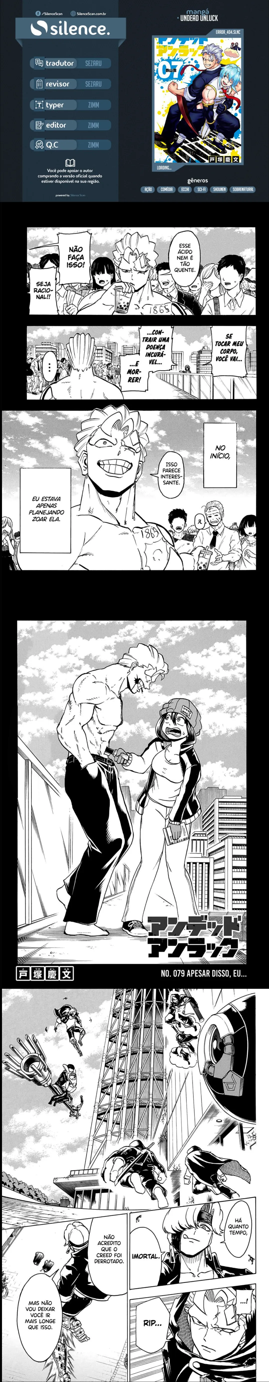 Read Undead Unluck PT Manga Online