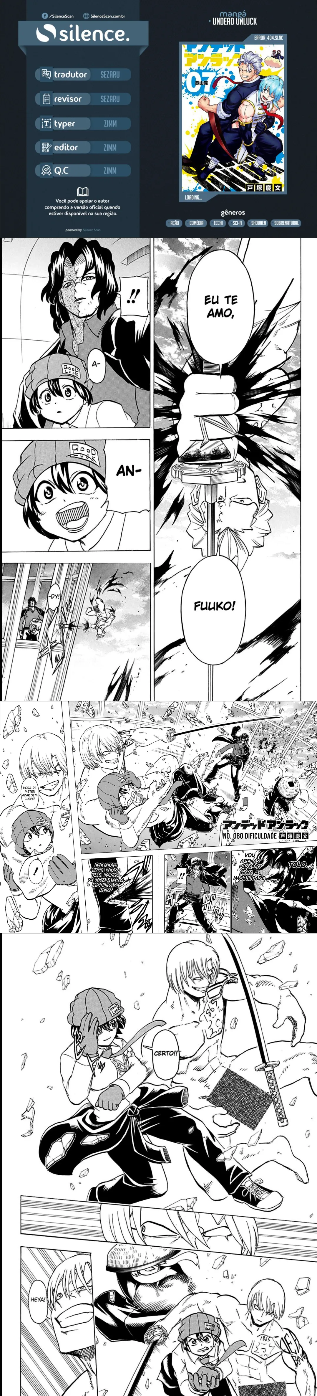 Read Undead Unluck PT Manga Online