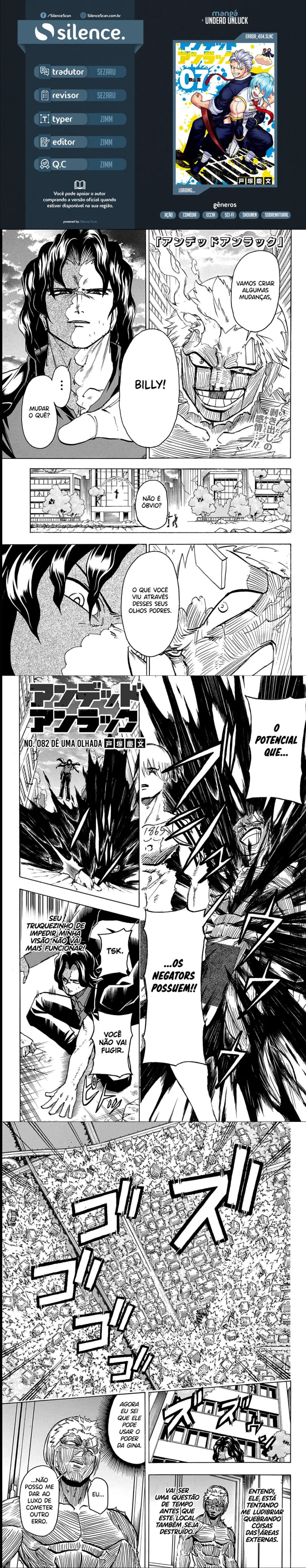 Read Undead Unluck PT Manga Online
