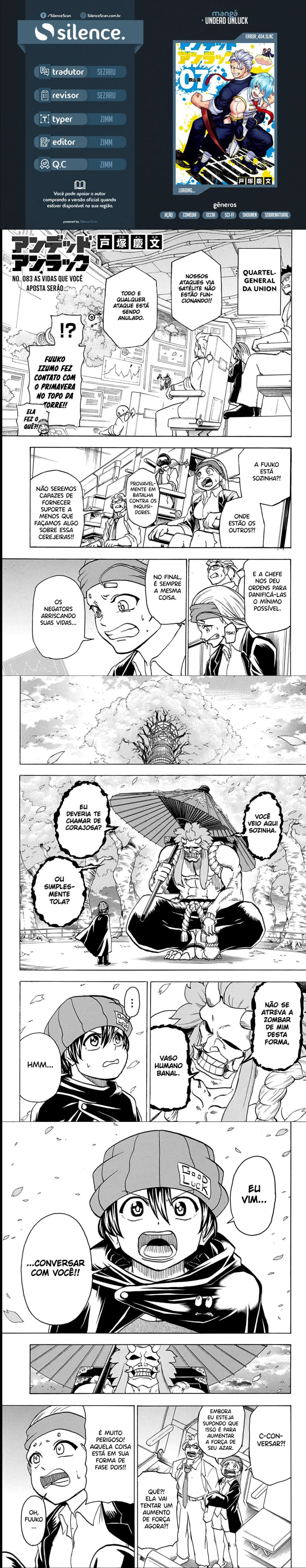 Read Undead Unluck PT Manga Online