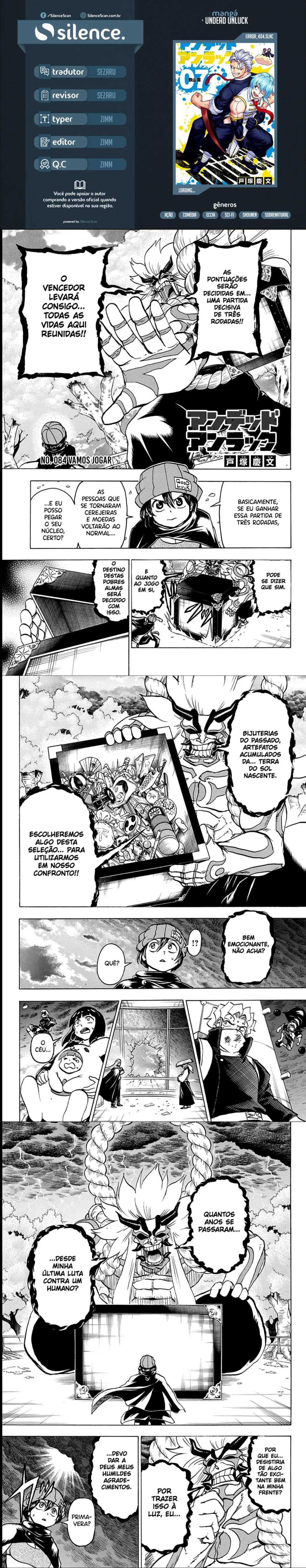 Read Undead Unluck PT Manga Online