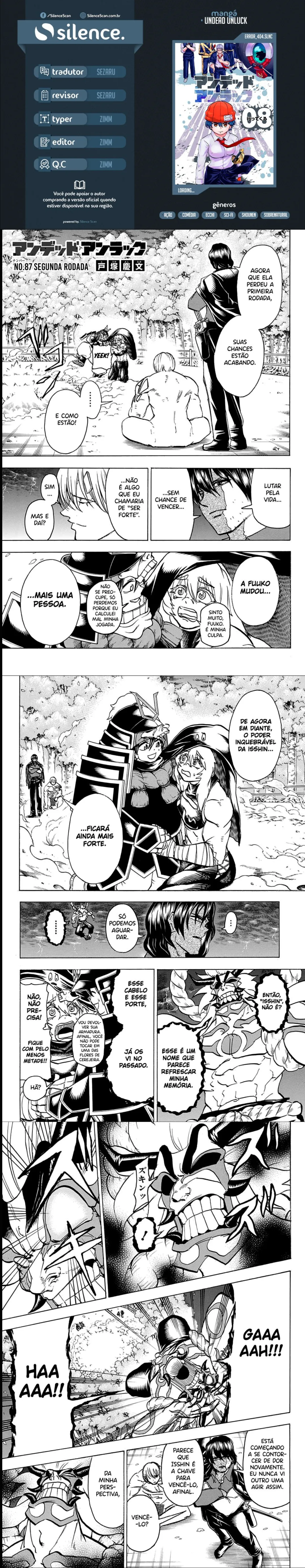 Read Undead Unluck PT Manga Online