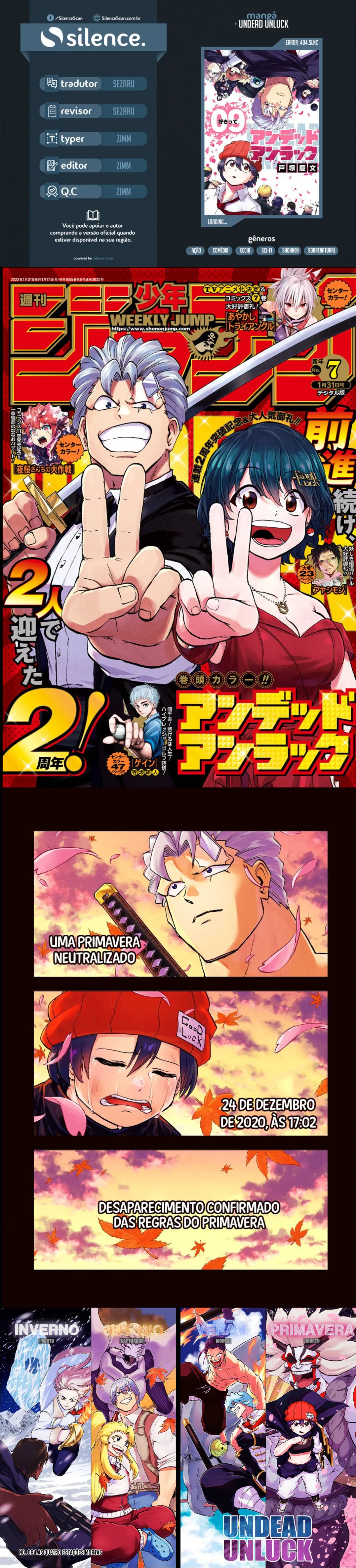 Read Undead Unluck PT Manga Online