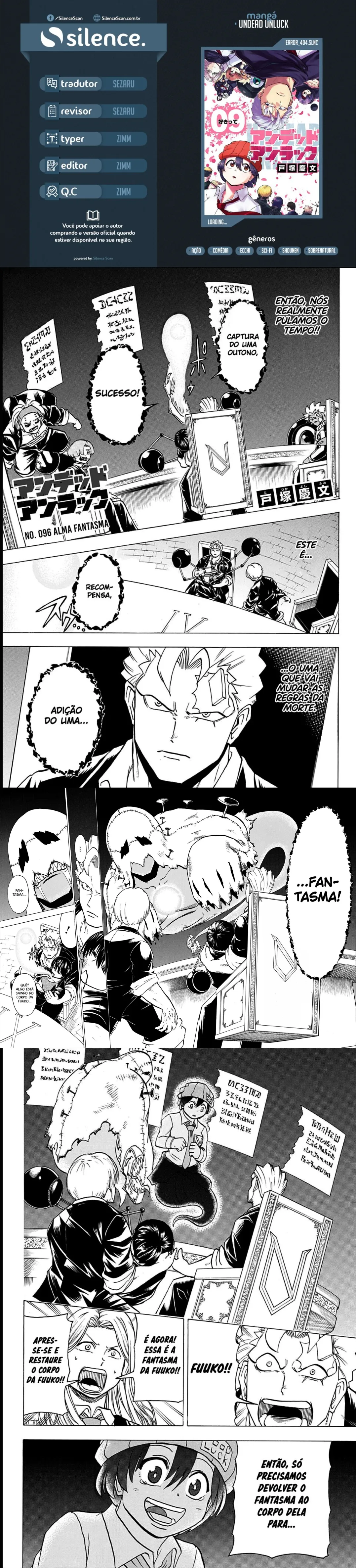 Read Undead Unluck PT Manga Online