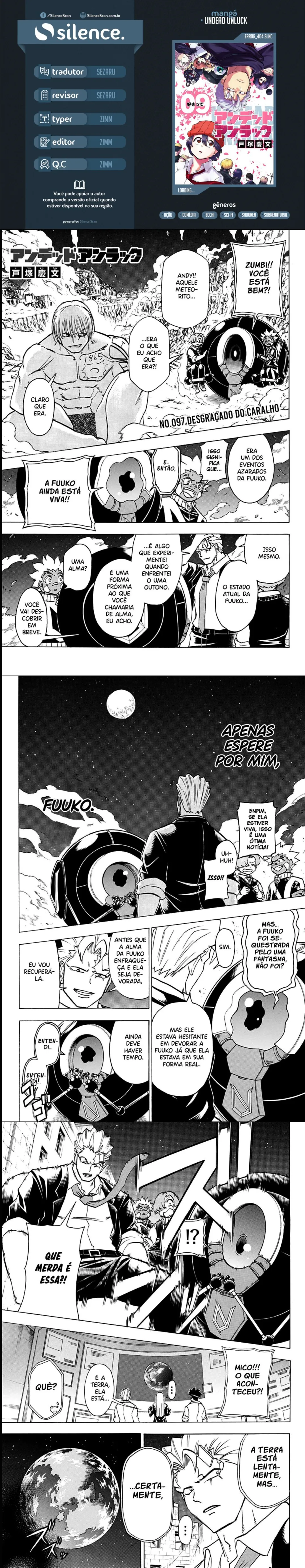 Read Undead Unluck PT Manga Online