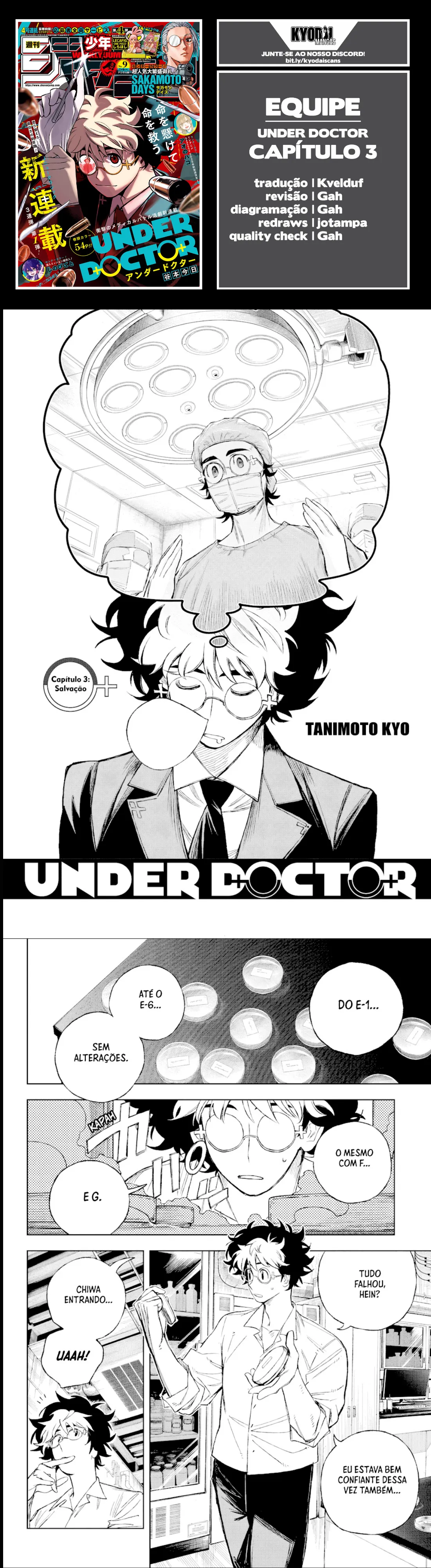 Read Under Doctor PT Manga Online