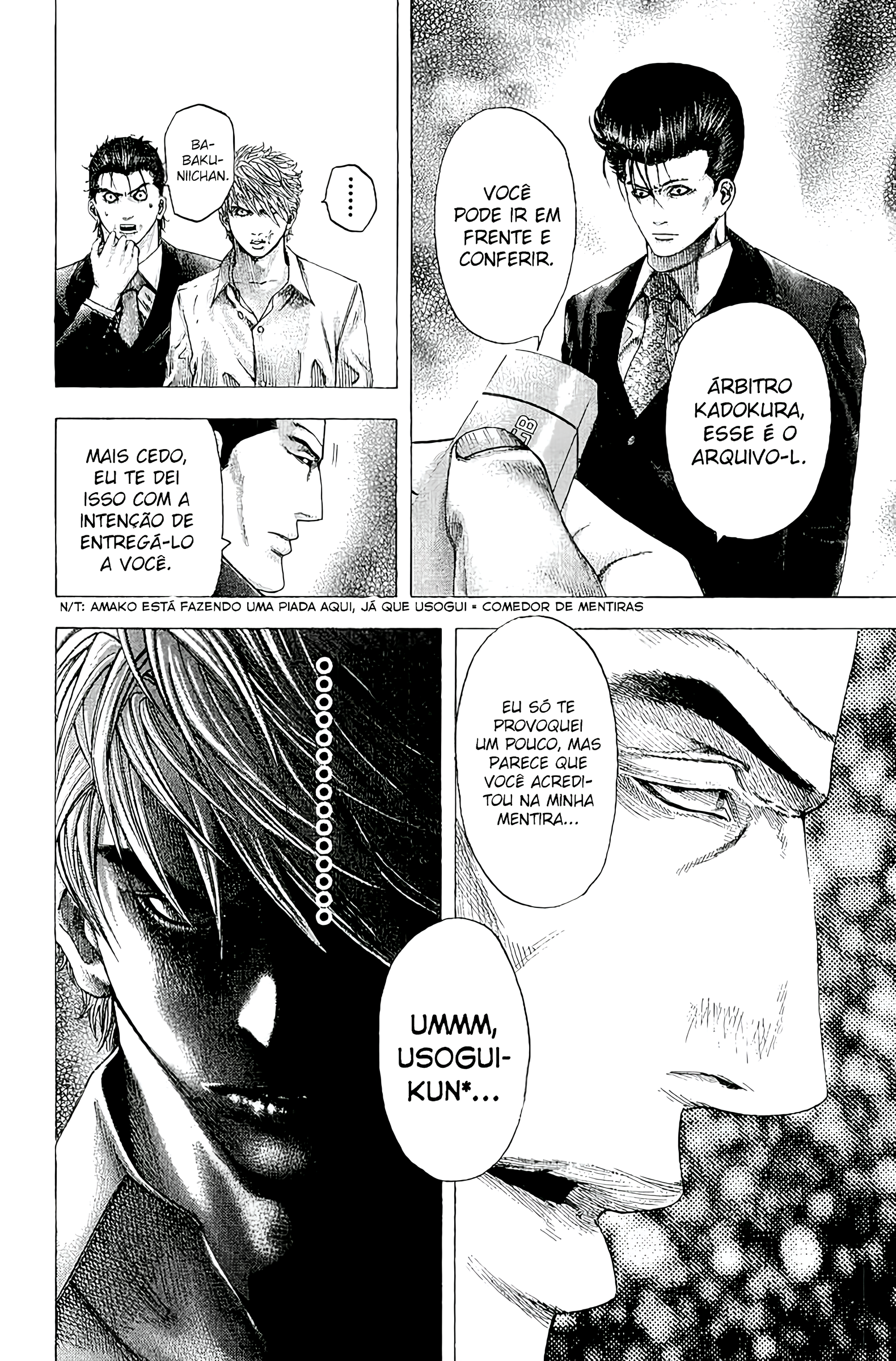Read Usogui PT Manga Online